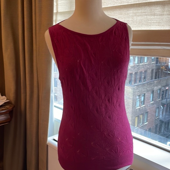 Luca Luca Italien Designer Pink Top - Picture 1 of 5